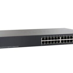 Cisco 28-Port Gigabit PoE+ Managed Switch SG300-28P with 14 PoE Ports