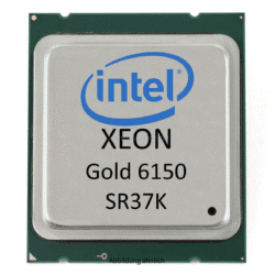 Intel Xenon Gold 6150 Processor 2.70 GHz CPU SR37K