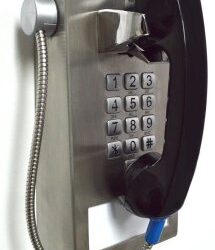 G-Tel Anti-Suicide Armored Swivel Phone with 14-inch Cord – New ST-3500 Secure Institutional Phone