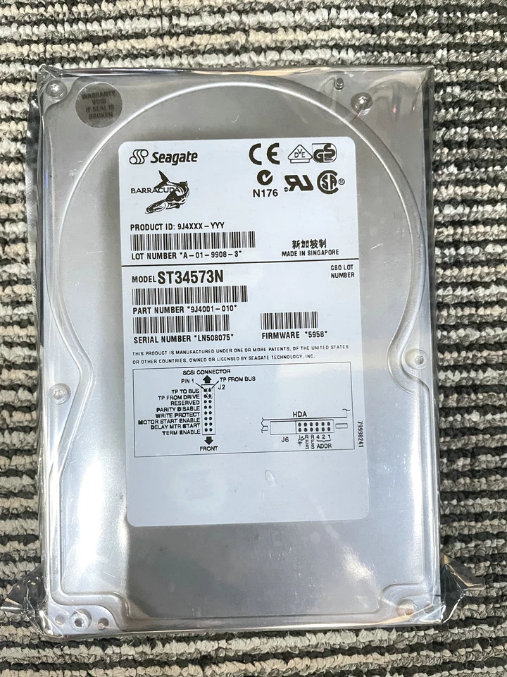 Seagate ST34573N 4.5GB 3.5-Inch SCSI Hard Drive