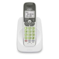 VTech VG101 DECT 6.0 Cordless Phone with Speakerphone White – New VG101W-N